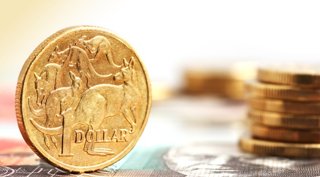 Aussie one dollar coins
