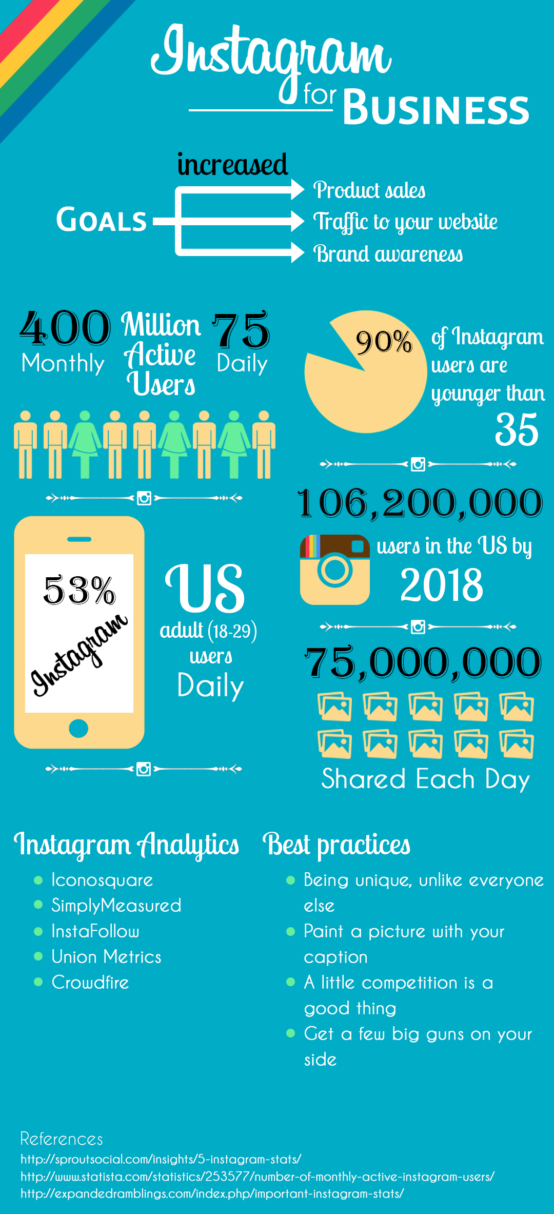 Instagram infographic