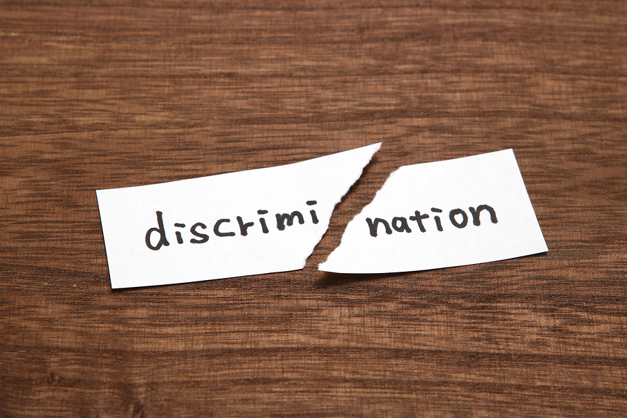 discriminated, discrimination