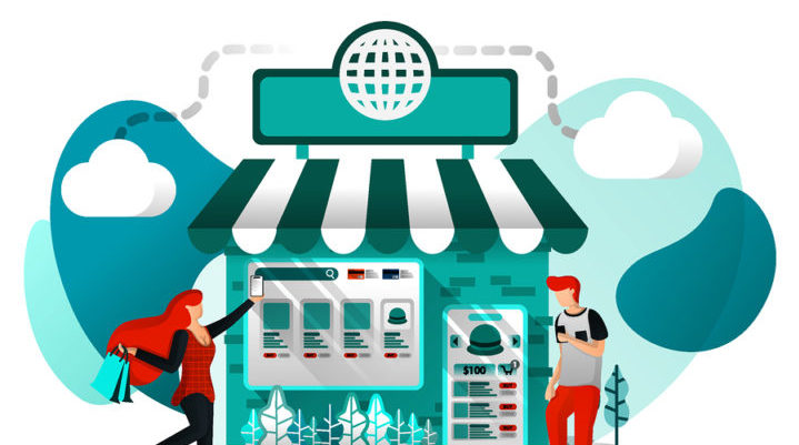 e-commerce, online retail store, online store, marketplace, websites
