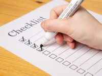 Checklists – tick them off your list