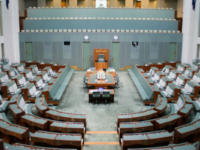 The floor of the house of representatives in Canberra, Australia.