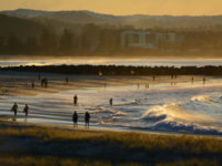 Queensland beach sunrise